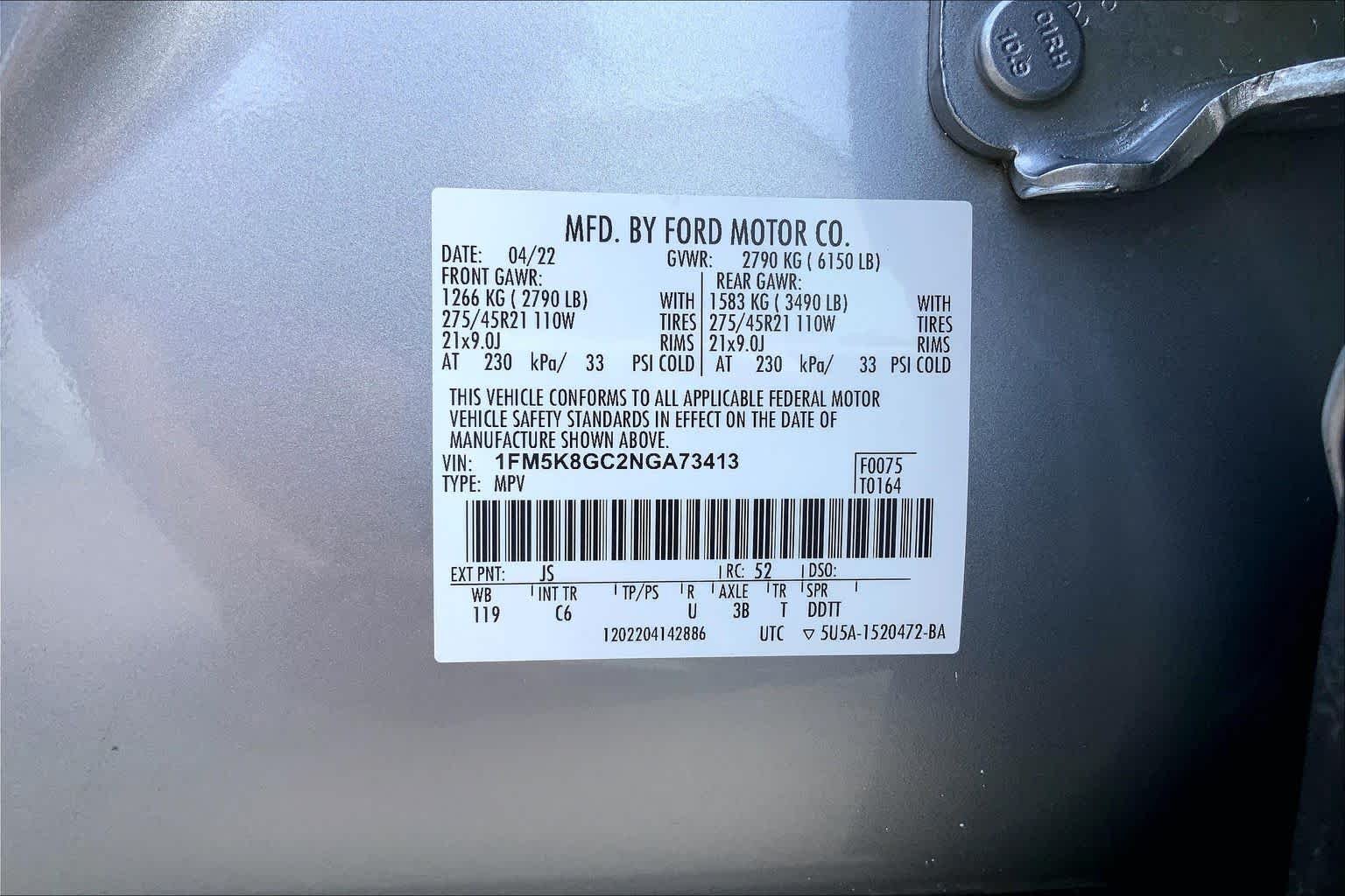 Used 2022 Iconic Silver Ford ST image 37