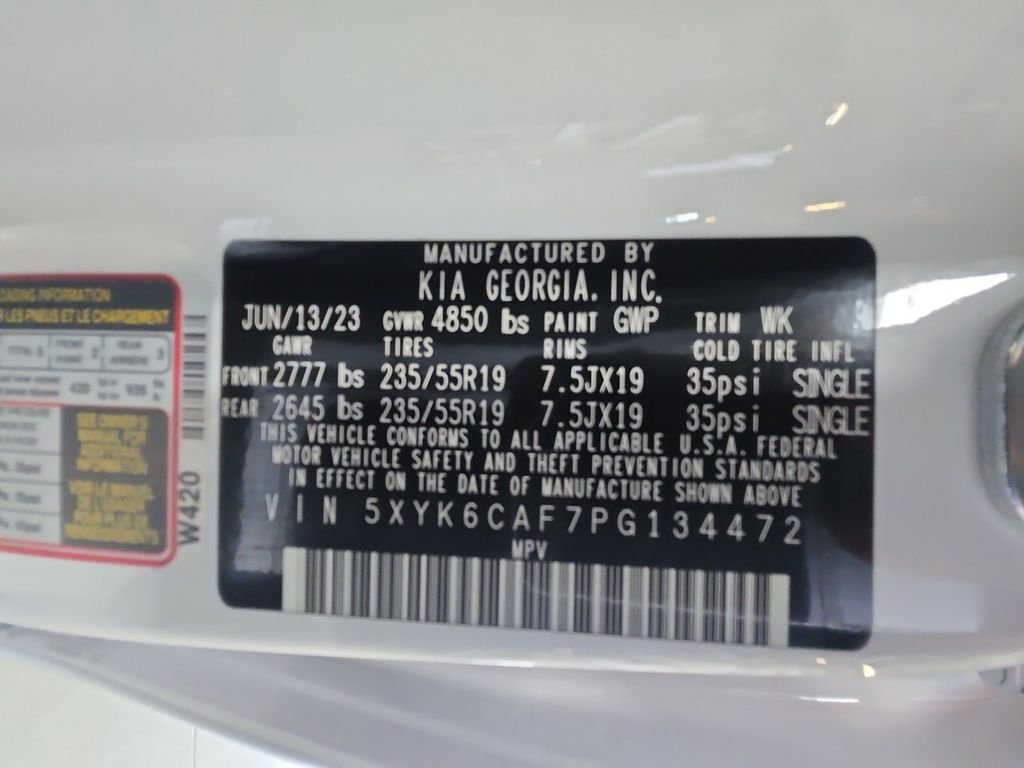 Certified Used 2023 White Kia X-Line image 31