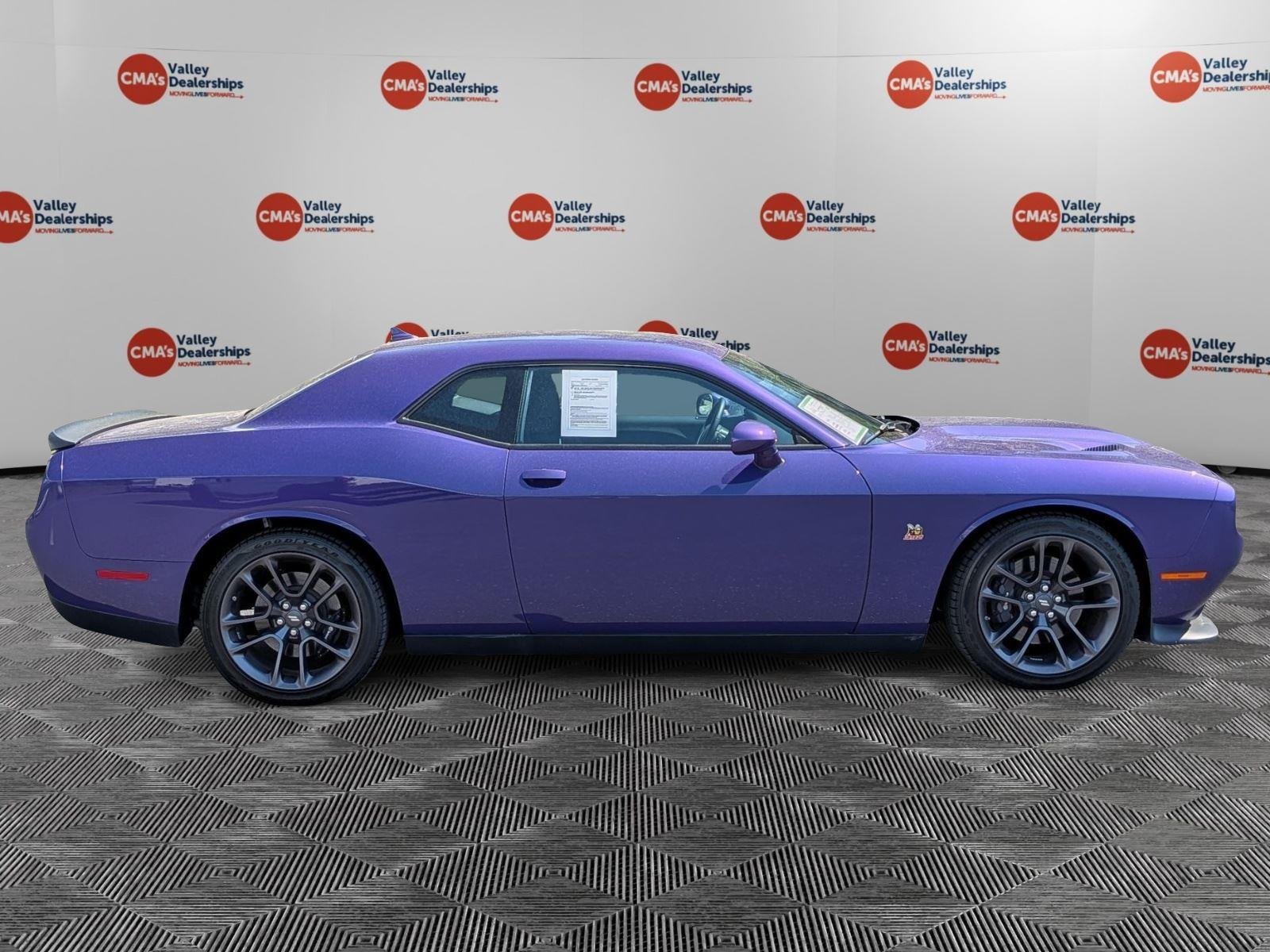 Used 2023 Plum Crazy Pearlcoat Dodge R/T Scat Pack image 4