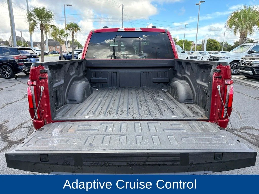 Used 2024 Rapid Red Metallic Tinted Clearcoat Ford Lariat image 7