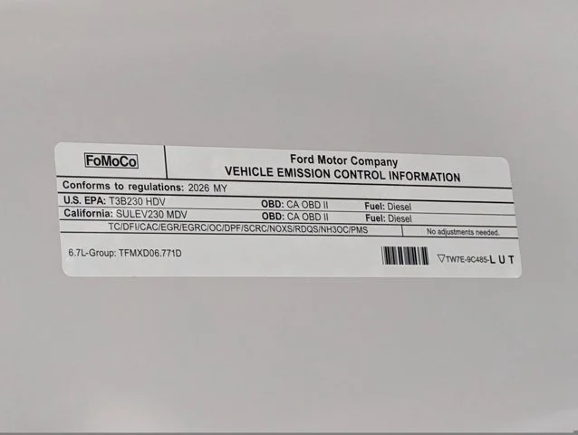 New 2026 Oxford White Ford F-250® Lariat® image 76