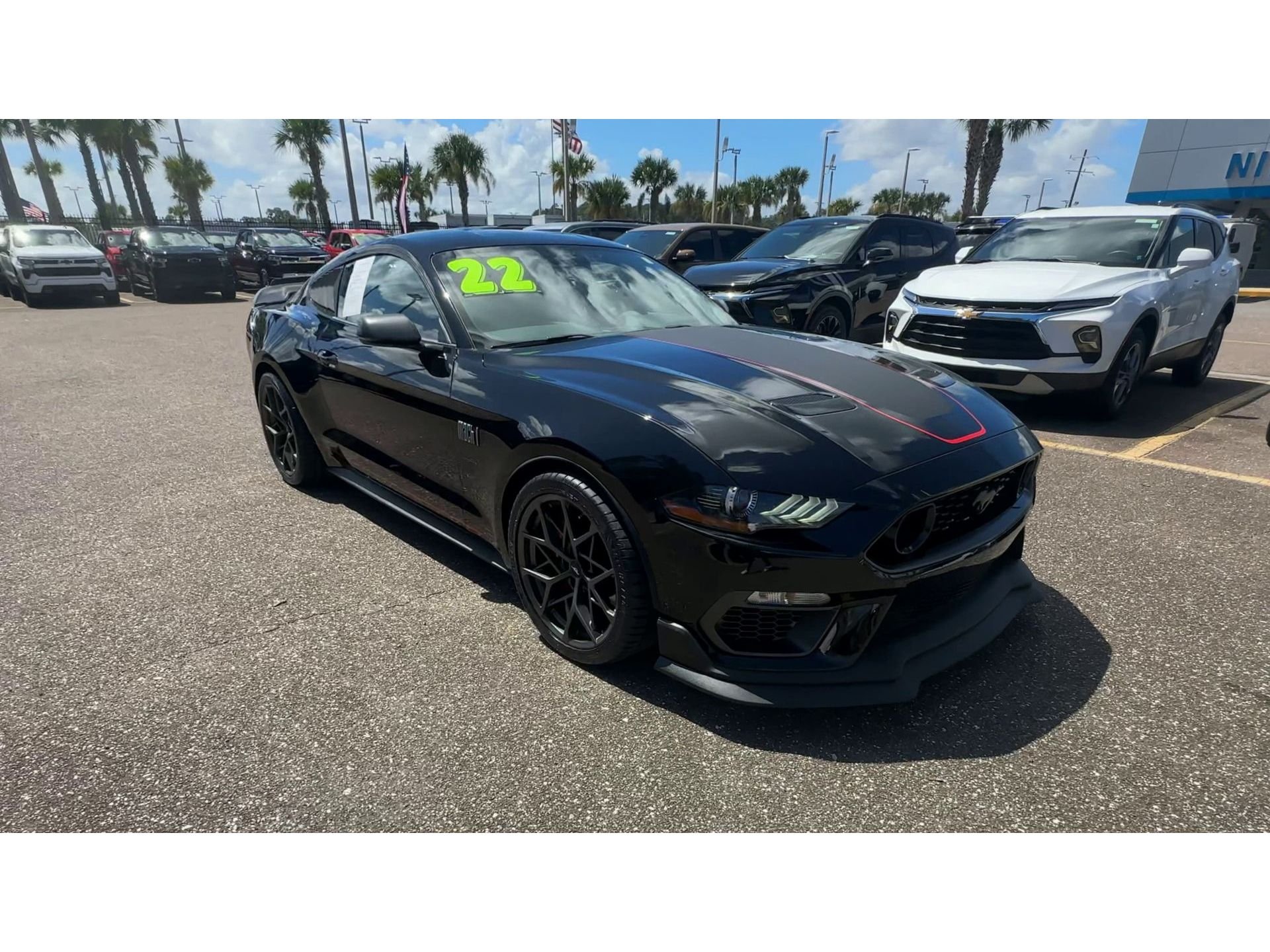 Used 2022 Black Ford Mach 1 image 8