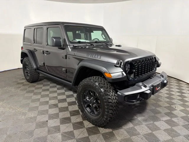 New 2026 Gray Jeep Willys image 1