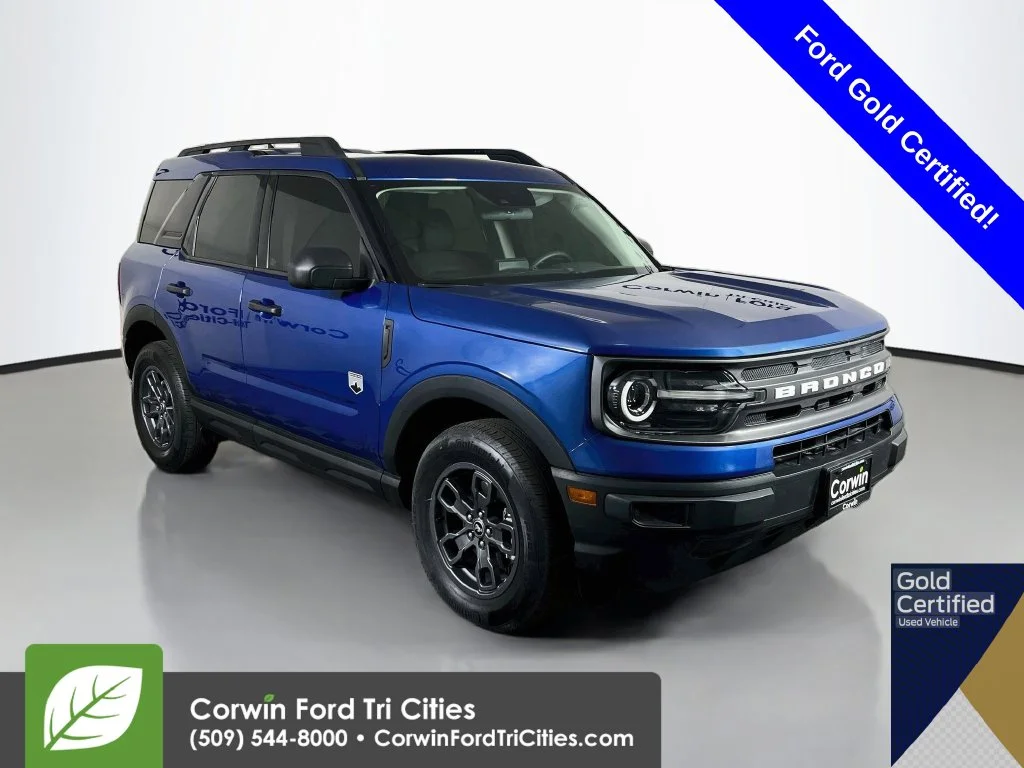 Certified Used 2024 Blue Metallic Ford Big Bend image 1