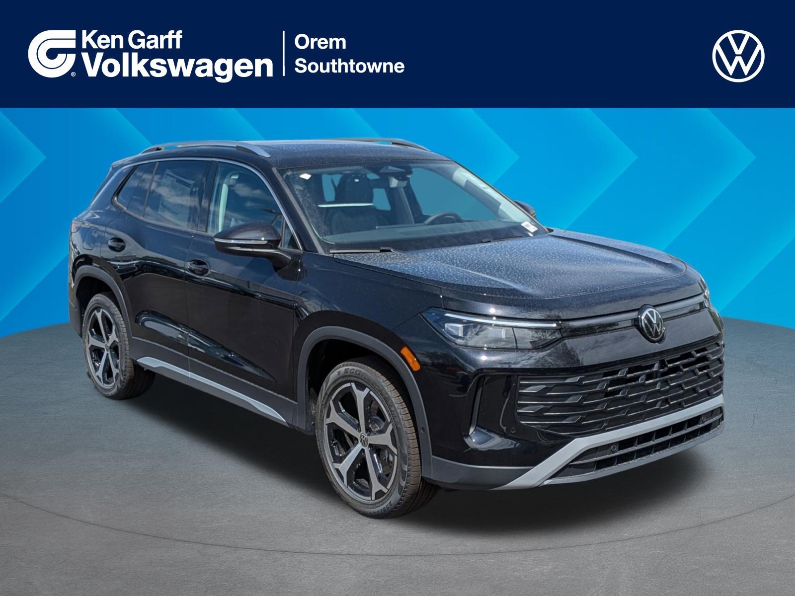 New 2026 Deep Black Pearl Volkswagen SE image 1