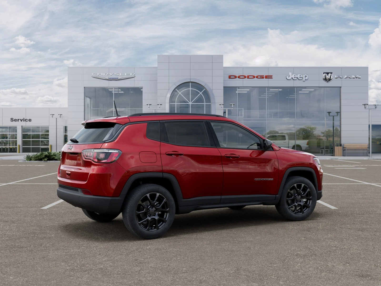 New 2026 Red Hot Pearlcoat Jeep Latitude image 35