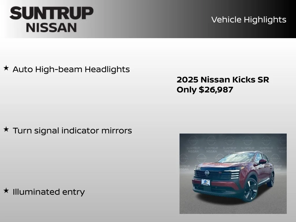 Certified Used 2025 Red Nissan SR image 16