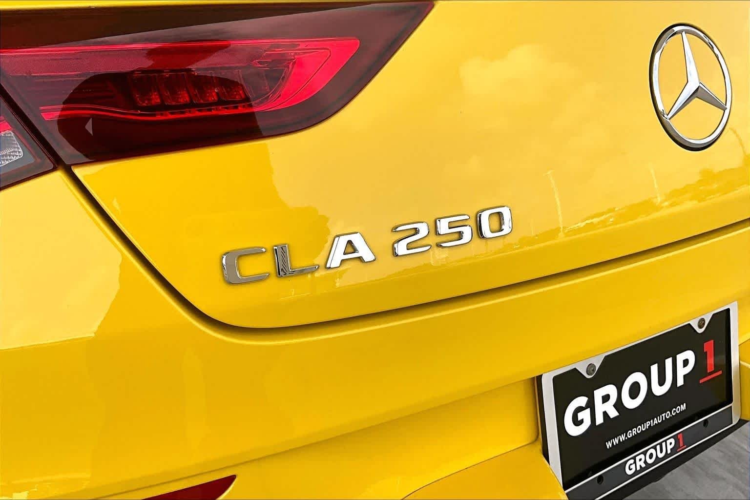 Used 2023 Sun Yellow Mercedes-Benz CLA 250 image 28