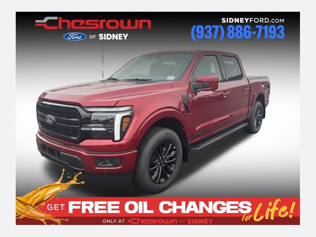 New 2026 Ruby Red Metallic Tinted Clearcoat Ford Lariat® image 1