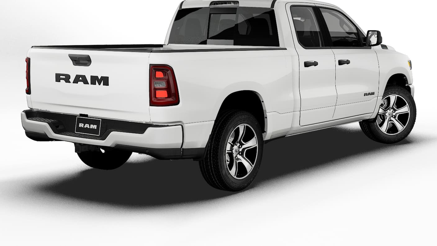 New 2027 Bright White Clear-Coat Exterior Paint RAM  image 2