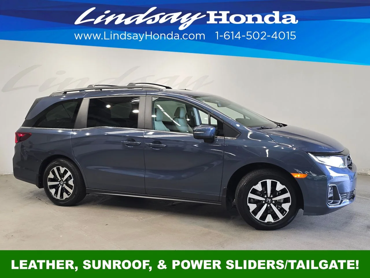 Used 2025 Smoke Blue Pearl Honda EX-L image 3