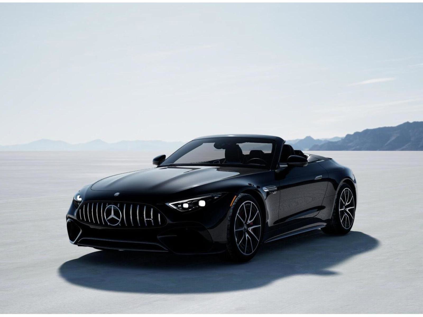 New 2026 Obsidian Black Metallic Mercedes-Benz AMG® SL 55 Roadster image 82