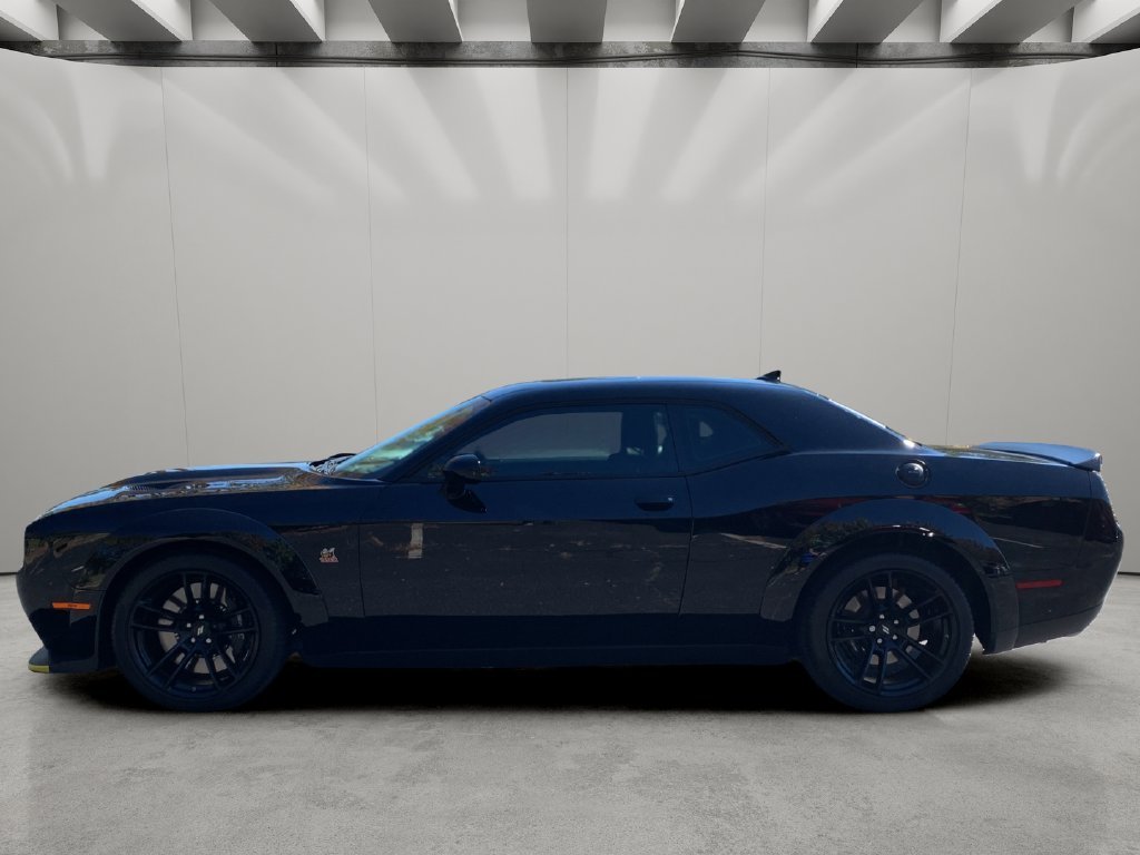Used 2023 Pitch Black Clearcoat Dodge R/T Scat Pack Widebody image 2