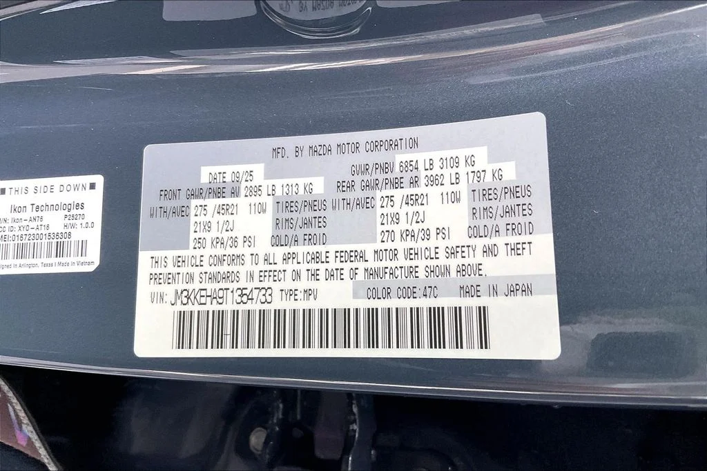 New 2026 Polymetal Gray Metallic Mazda Premium Plus AWD image 13