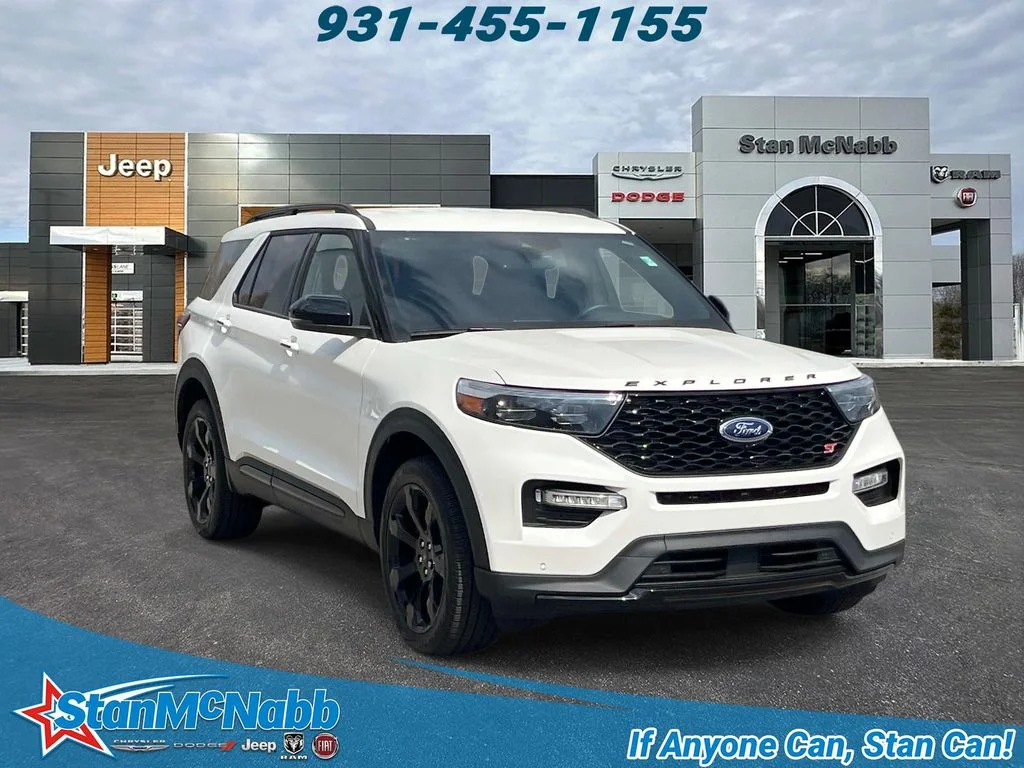 Used 2024 Star White Metallic Tri-Coat Ford ST image 1
