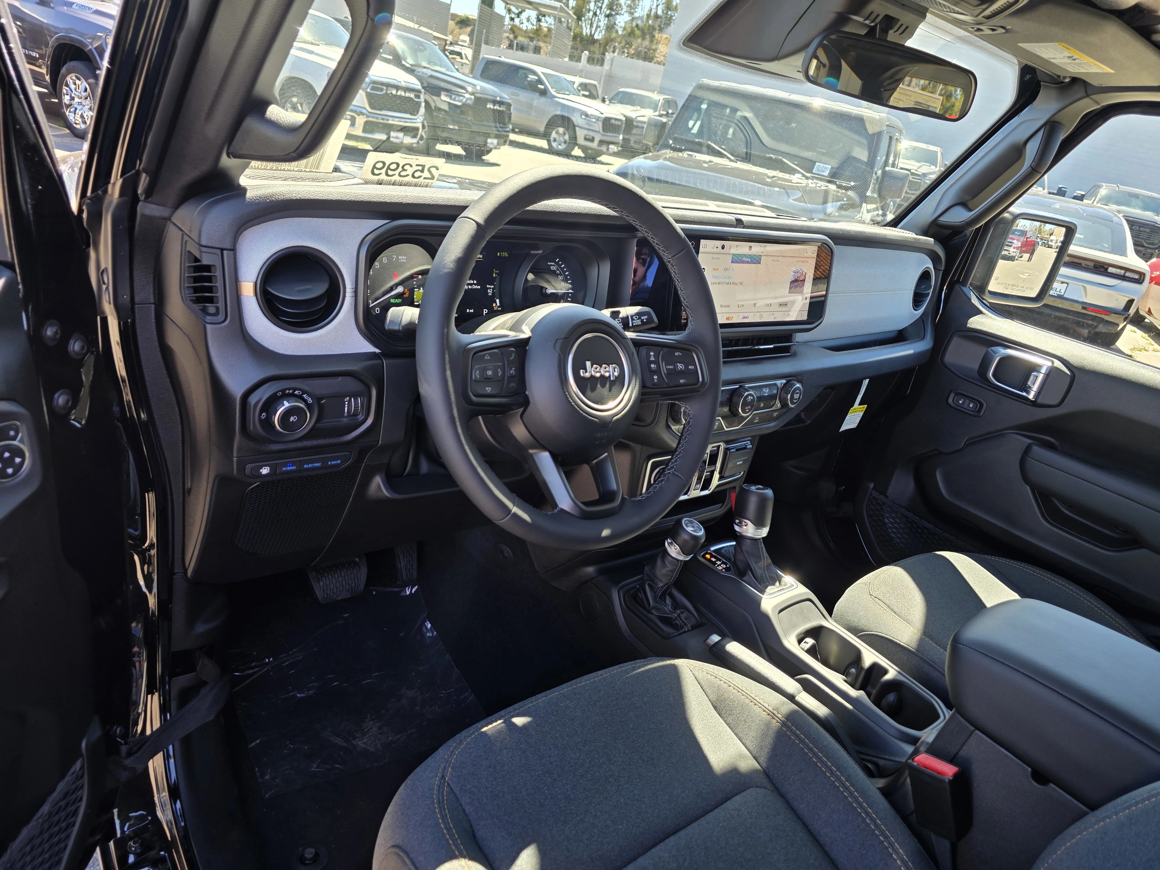 New 2025 Black Clearcoat Jeep Sport S 4xe image 10