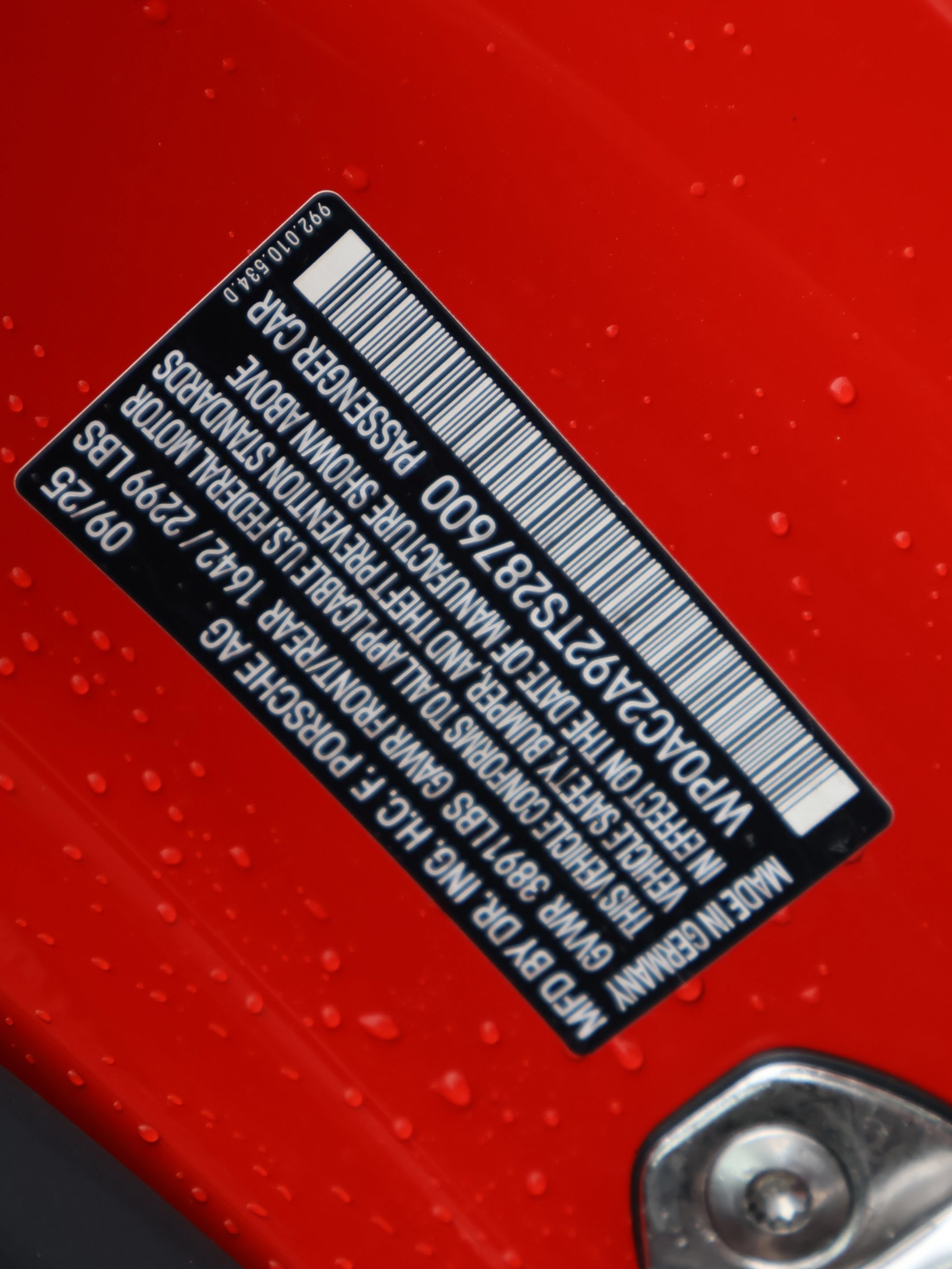 Used 2026 Guards Red Porsche GT3 image 29
