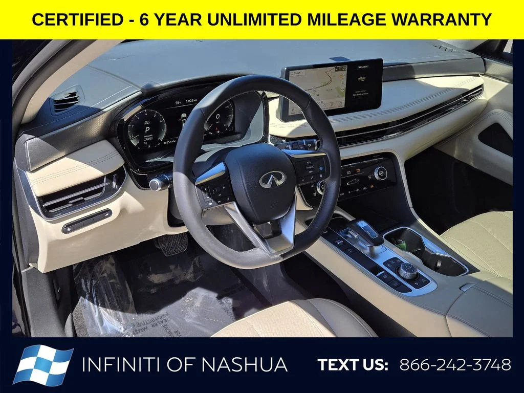 Certified Used 2023 Blue INFINITI LUXE image 8