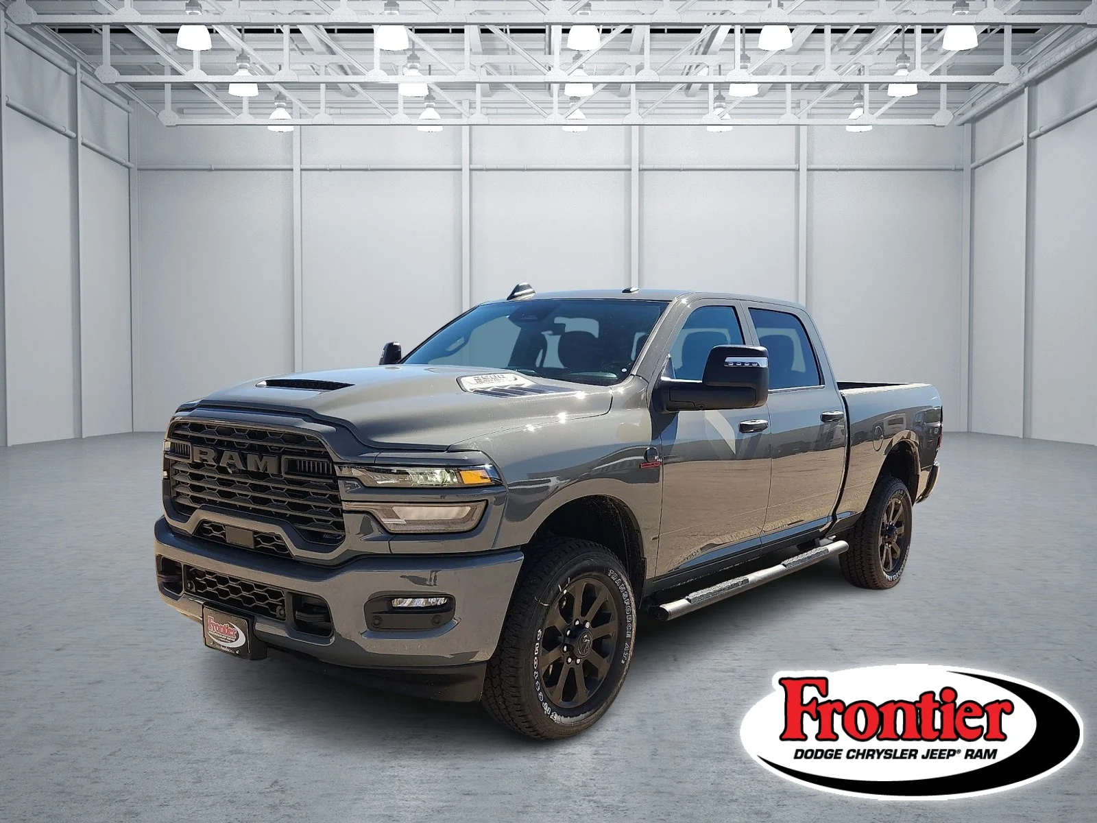 New 2027 Ceramic Gray Clear-Coat  Paint Ram BLACK EXPRESS CREW CAB 4X4 6