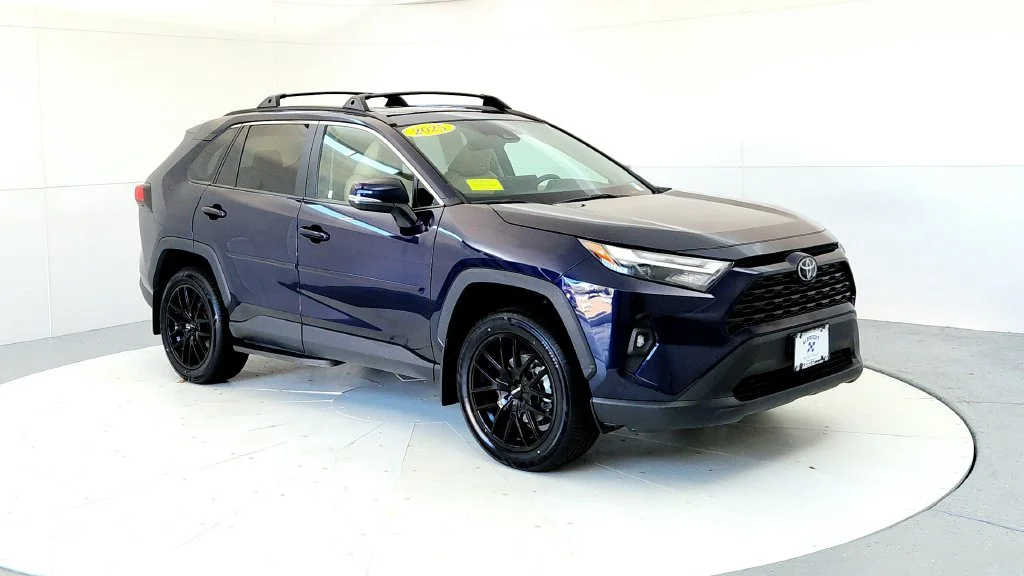 Used 2025 Blue Toyota XLE Premium image 7