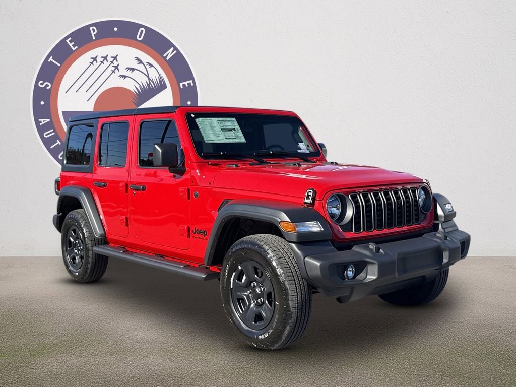 New 2026 Firecracker Red Clear-Coat Exterior Paint Jeep Sport image 2
