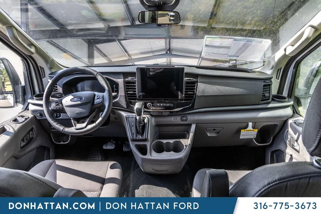 New 2026 Oxford White Ford Passenger Van XLT image 5