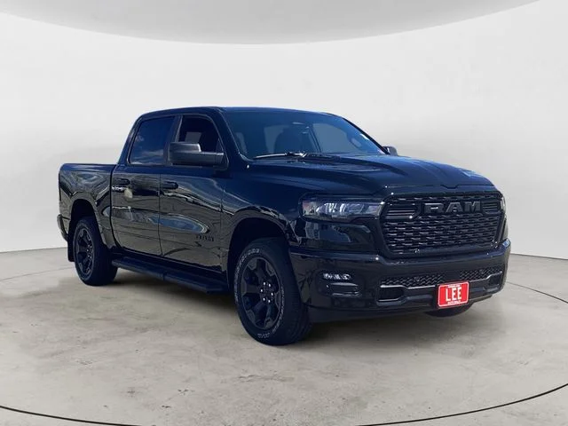 New 2026 Diamond Black Crystal Pearlcoat Ram EXPRESS CREW CAB 4X4 5