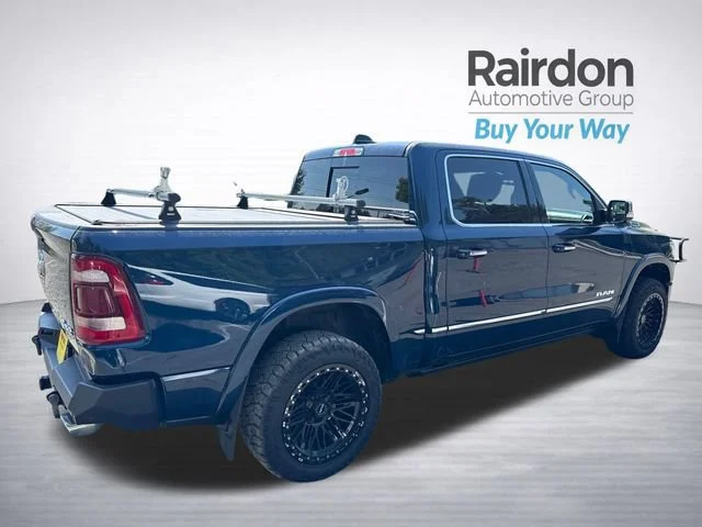 Used 2021 Patriot Blue Pearlcoat Ram Limited image 13