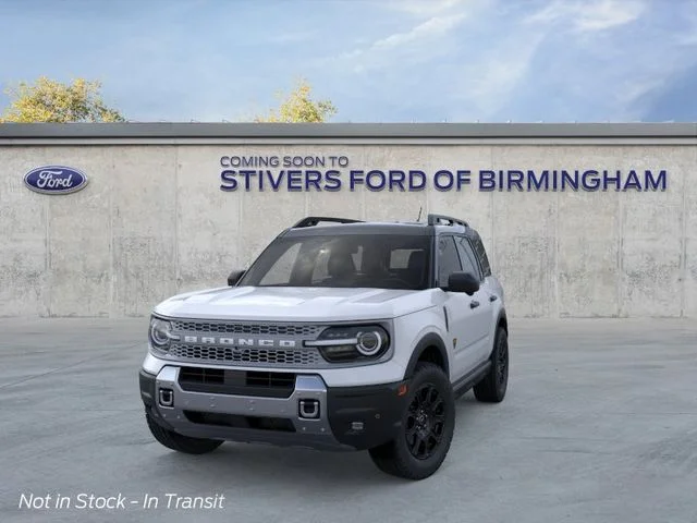 New 2026 White Ford Badlands image 3