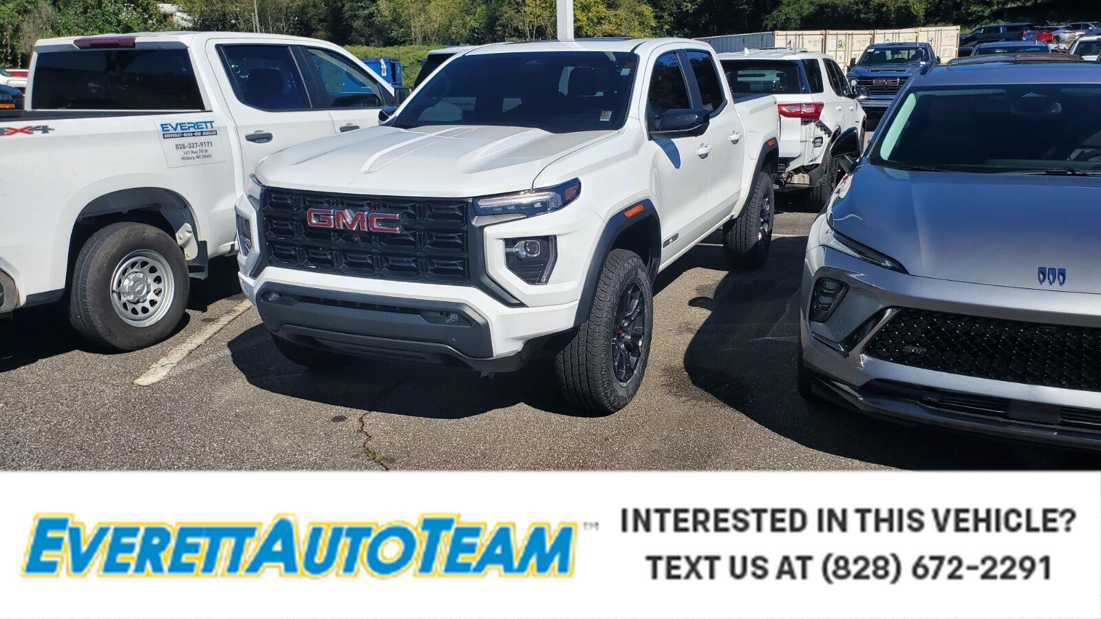 Used 2025 Summit White GMC Elevation image 1