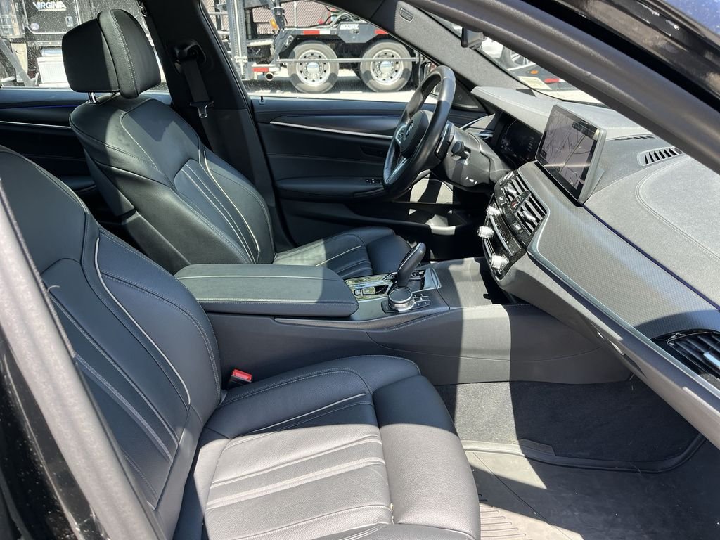 Certified Used 2023 Black Sapphire Metallic BMW M550i xDrive image 23