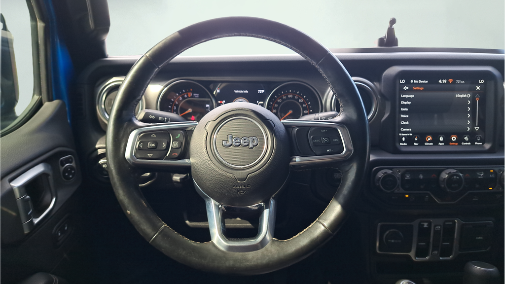 Used 2020 Blue Jeep Overland image 18