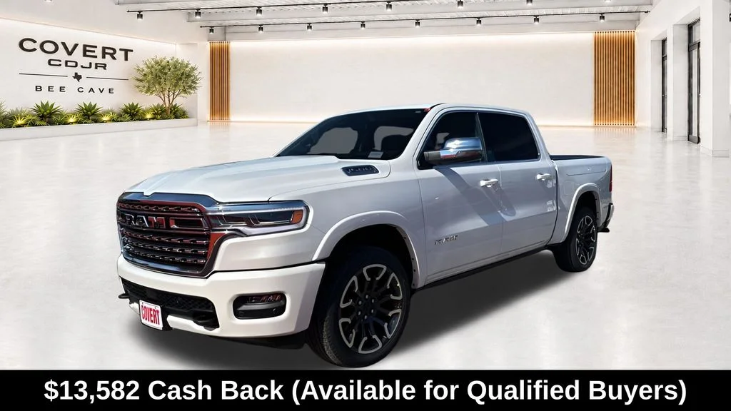 New 2026 Ivory White Tri-Coat Pearlcoat RAM Limited image 4