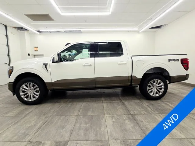 New 2026 Star White Metallic Tri-Coat Ford King Ranch® image 2