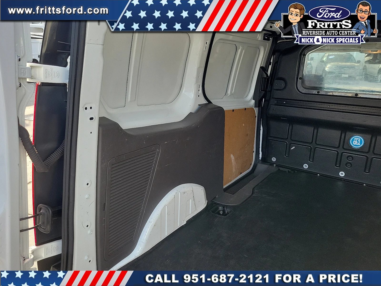 Certified Used 2021 Frozen White Ford XL Cargo Van image 16