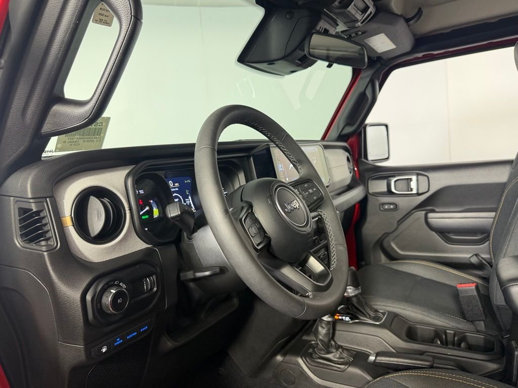 Certified Used 2025 Red Jeep Willys 4xe image 20