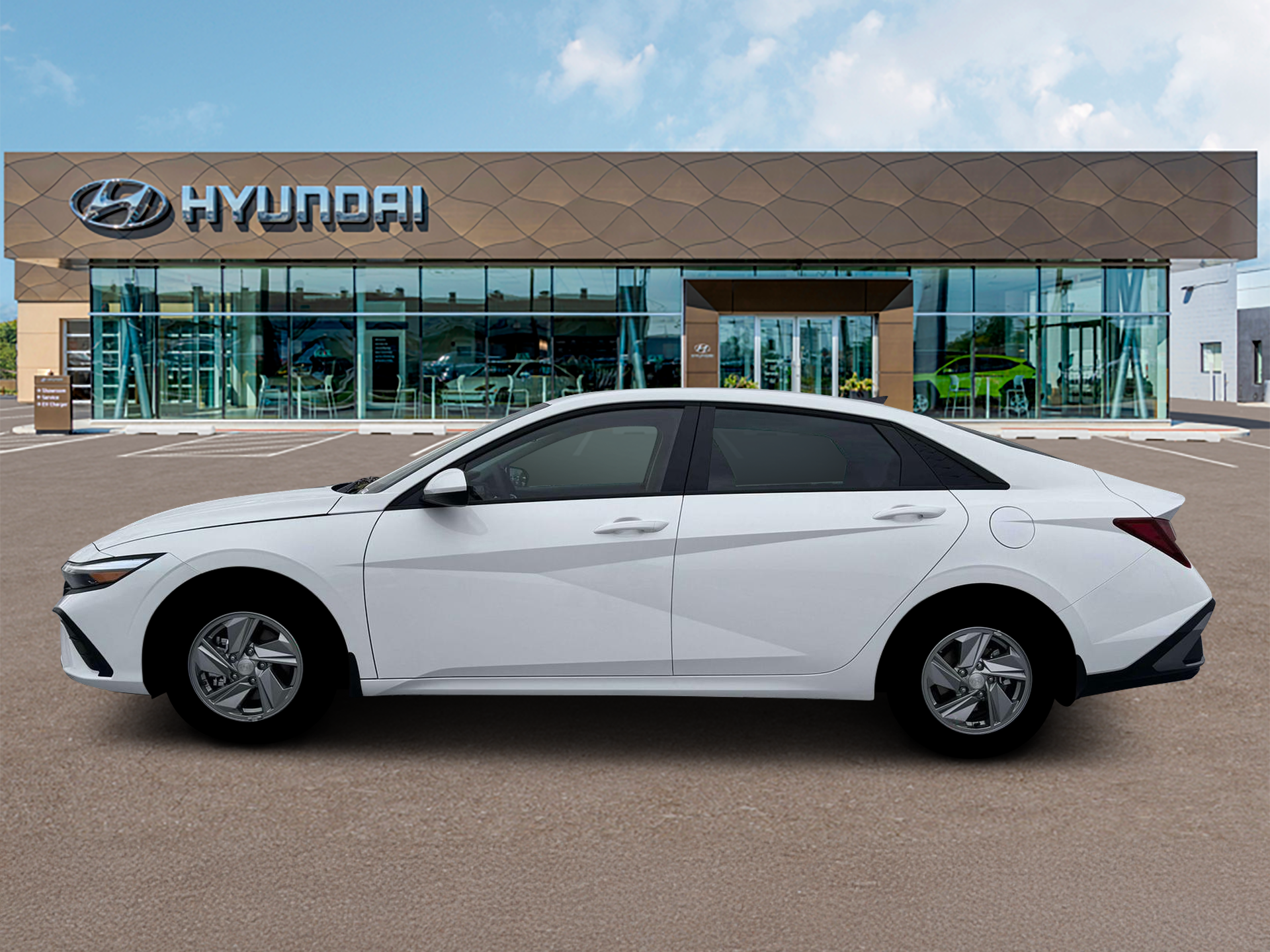 New 2026 White Hyundai SE image 3