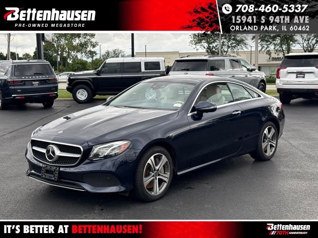 Used 2018 Blue Mercedes-Benz E 400 image 1