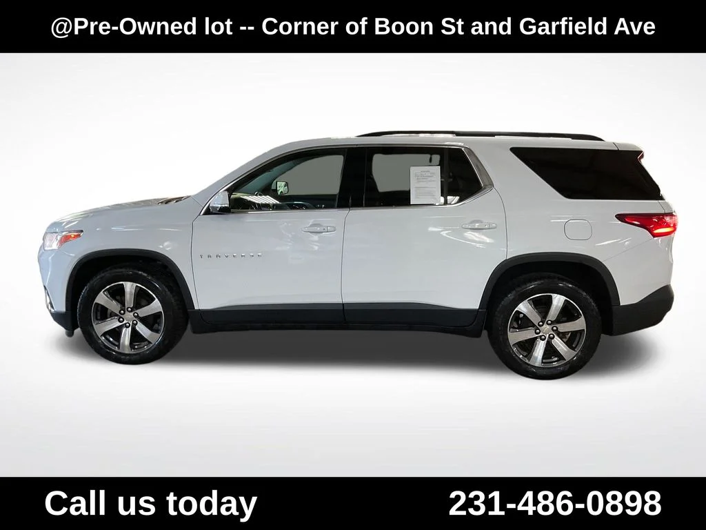 Used 2019 White Chevrolet 3LT image 2
