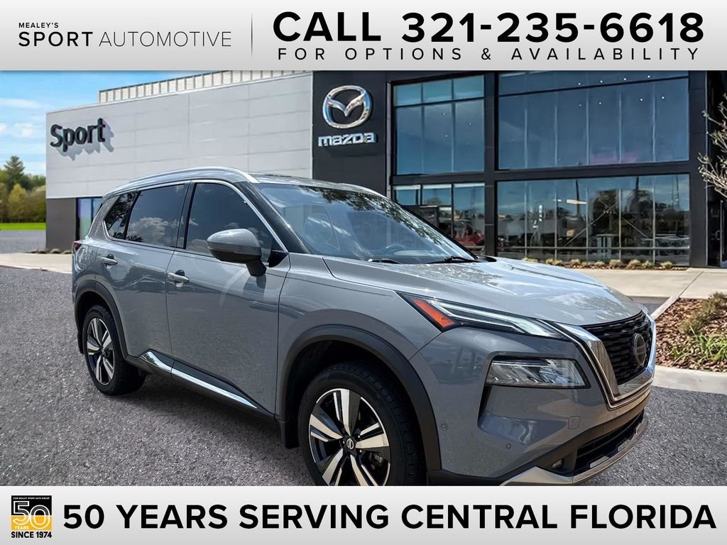 Used 2021 Gray Nissan Platinum image 1