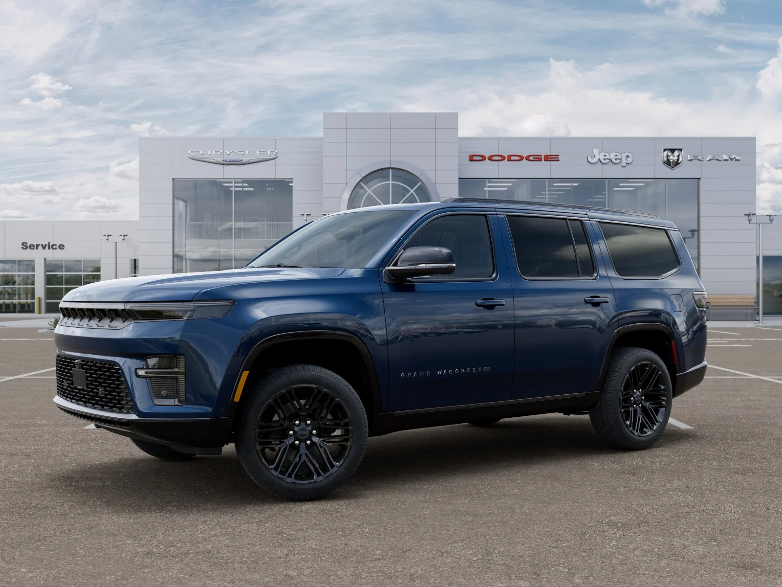 New 2026 Fathom Blue Pearlcoat Jeep  image 2