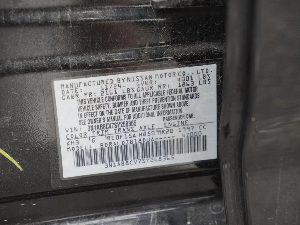 Used 2025 Black Nissan SV image 24