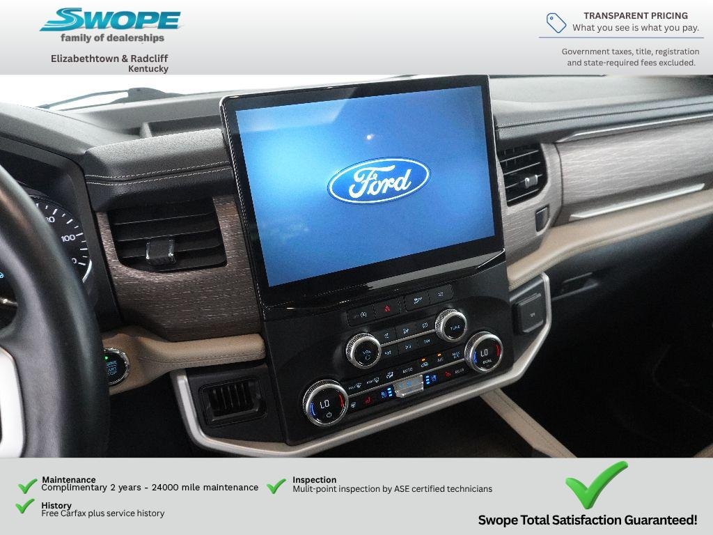 Used 2024 Dark Matter Gray Metallic Ford Limited image 25