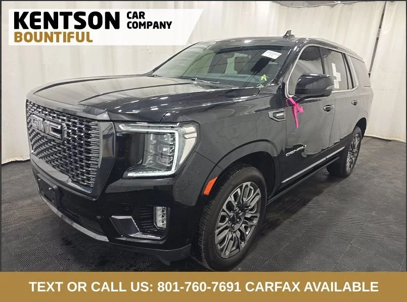 Used 2024 Black GMC Denali Ultimate image 1