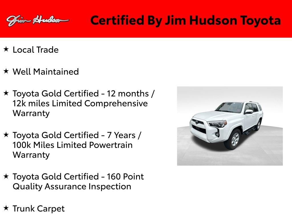 Certified Used 2023 White Toyota SR5 Premium image 3