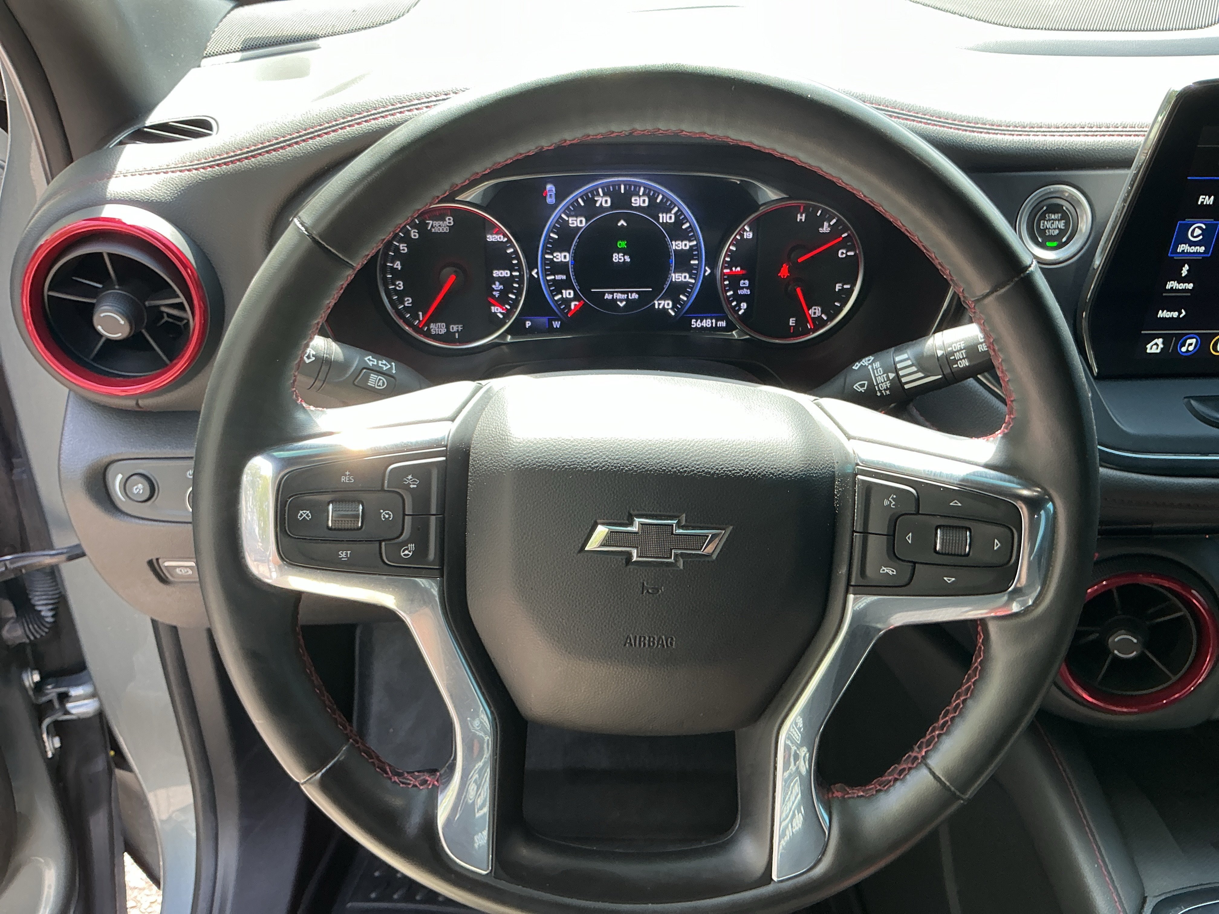 Used 2023 Sterling Gray Metallic Chevrolet RS image 14