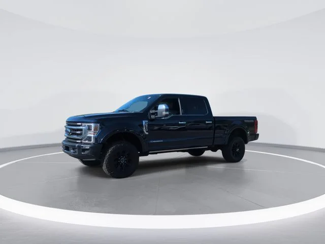 Used 2022 Blue Ford Platinum image 4