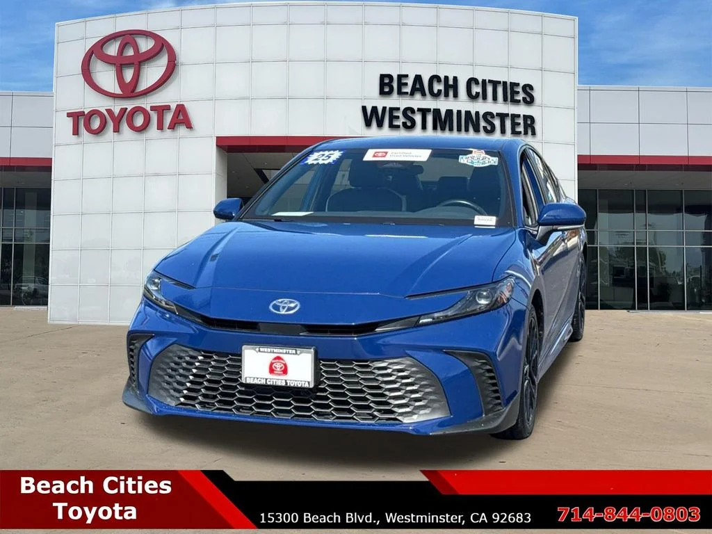 Used 2025 Blue Toyota SE image 5