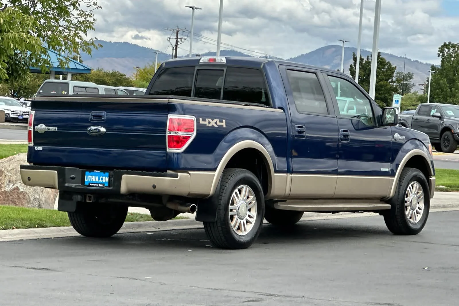 Used 2012 Dark Blue Pearl Metallic Ford King Ranch image 2