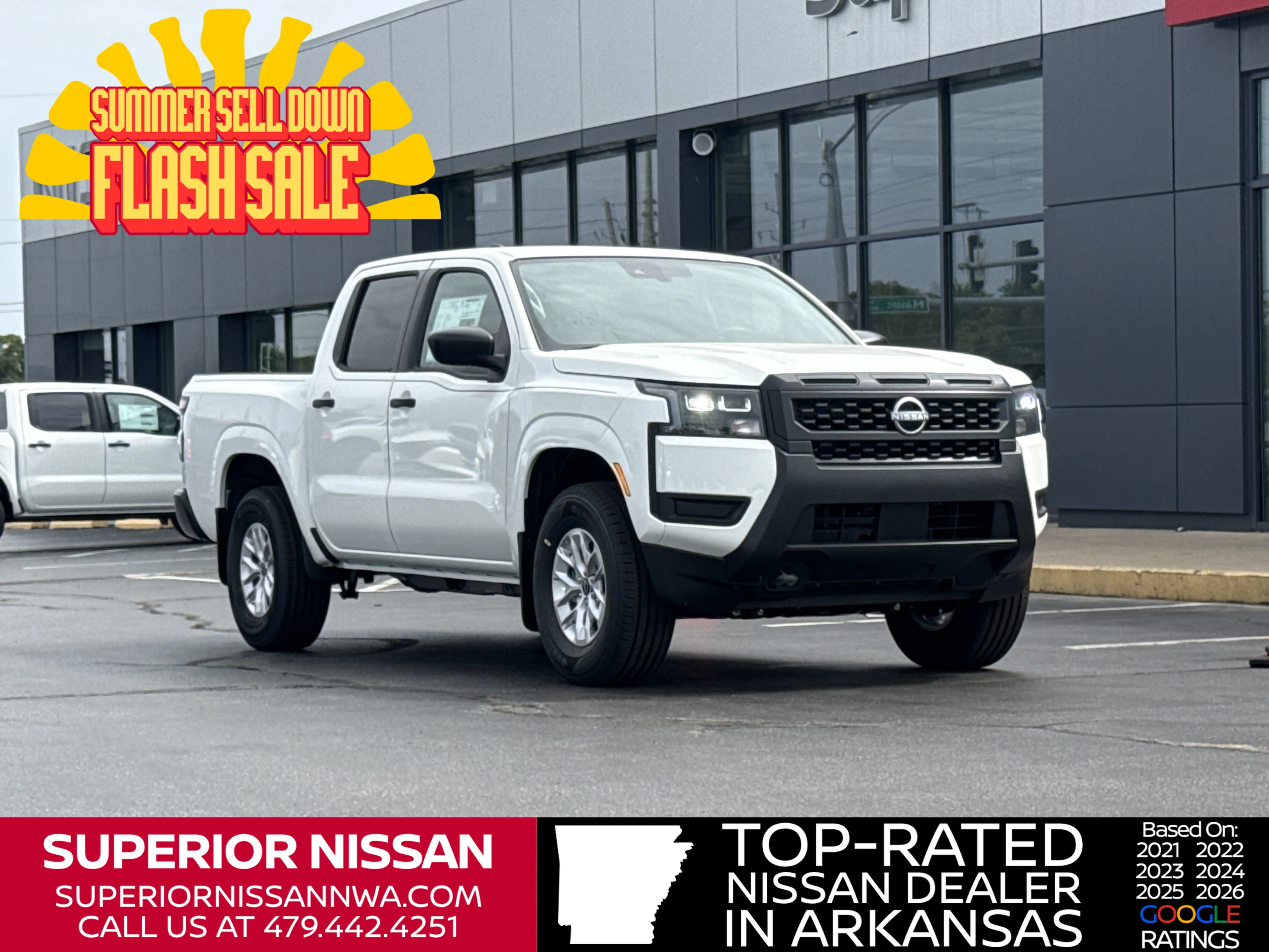 New 2026 Glacier White Nissan S 4WD image 1